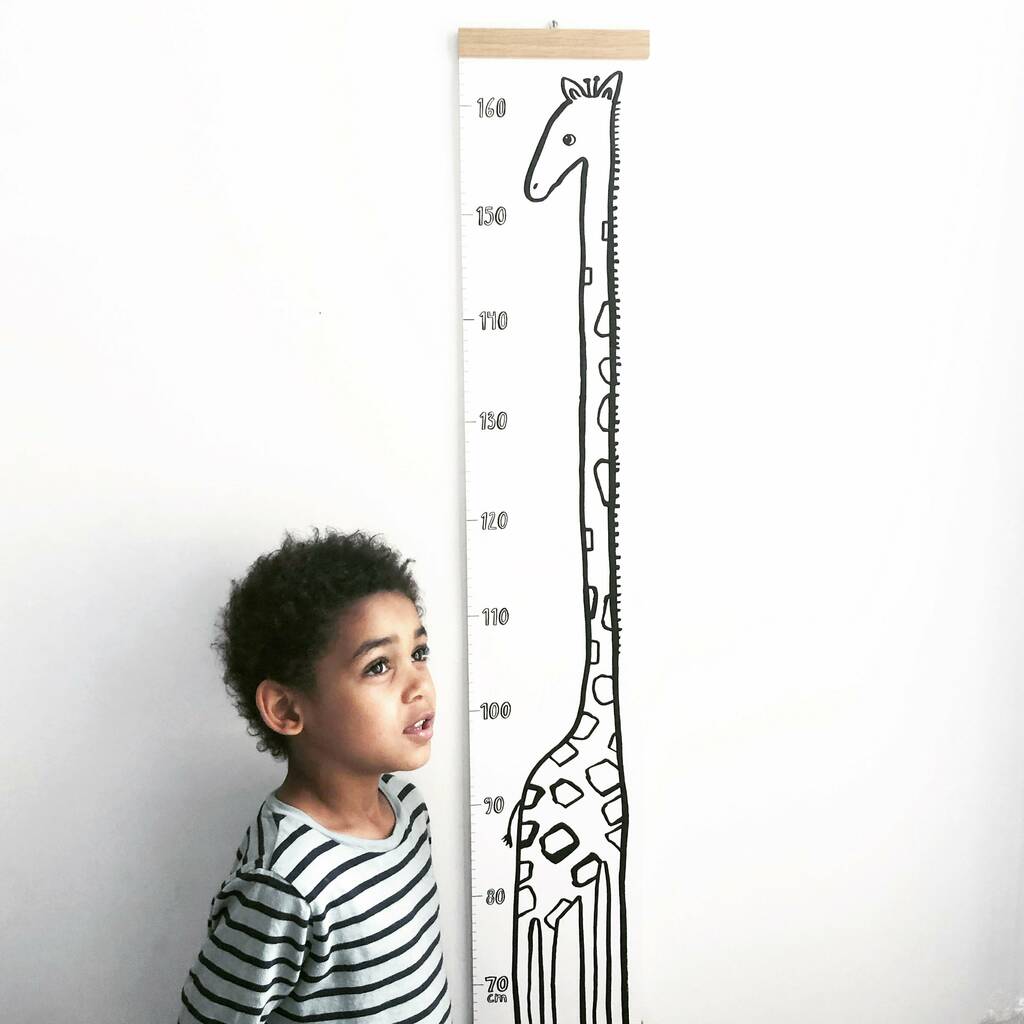 Giraffe Height Chart, 1 of 8