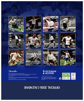 Official Tottenham Hotspur Football Club 2026 Calendar, 5 of 5