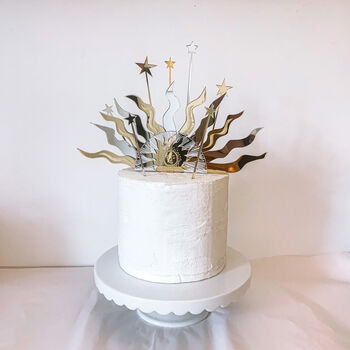 Re Usable Sun And Stars Cake Topper, 4 of 6