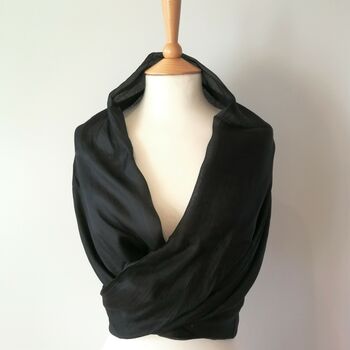 Bianca Silk Chiffon Scarf In Selection Of Colours, 6 of 7