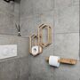 Scandi Oak Wood Toilet Paper Holder, thumbnail 4 of 11