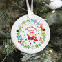 Personalised Kids First Christmas Decoration Ornament Gift, thumbnail 4 of 7