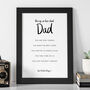 Things We Love About Dad Print, thumbnail 1 of 6