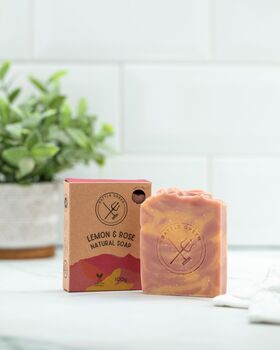 Natural Soap Slice And Soap Save Bag Letterbox Gift, 5 of 12
