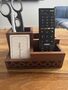 Desk Caddy, Indian Rosewood Desk Organiser, thumbnail 1 of 11