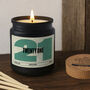 21st Birthday Black Scented Candle • Twenty First Birthday • Twenty One • Gift Box, thumbnail 1 of 2
