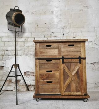 Reclaimed Wooden Storage Cabinet, 6 of 6