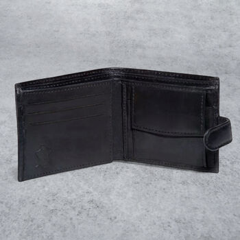 Personalised Men's Rfid Leather Billfold Wallet, 3 of 6