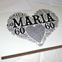 Personalised 60th Birthday Sparkle Card, thumbnail 10 of 12