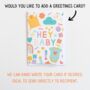 Personalised Cotton Canvas Baby Essentials Pouch, thumbnail 8 of 8