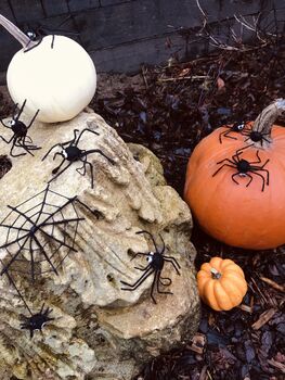 Spooky Spiderweb Fair Trade Handmade Halloween Felt, 4 of 10