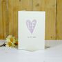 Personalised Hand Painted Heart Card, thumbnail 11 of 12