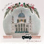 St Paul's Cathedral Sparkling Pop Up Christmas Card, thumbnail 3 of 7