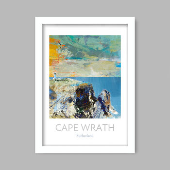 Cape Wrath Scottish Coastal Poster Print, 4 of 4