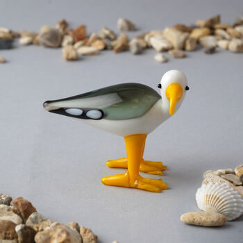 Hand Blown Glass Seagull Ornament | Gift Boxed | Decoration | Collectable | Gift For Home, 2 of 3