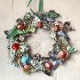 Christmas Metal Wreath Making Kit, thumbnail 1 of 4