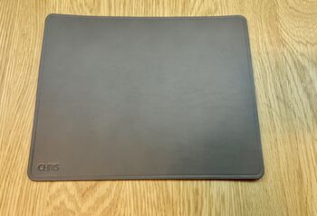 Personalised Leather Desk Mouse Mat, Grey, 11 of 11