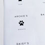 Custom Pet Paw Waterproof Labels, thumbnail 5 of 10