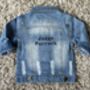 Baby/Toddler Denim Jacket With Embroidered Name, thumbnail 2 of 7