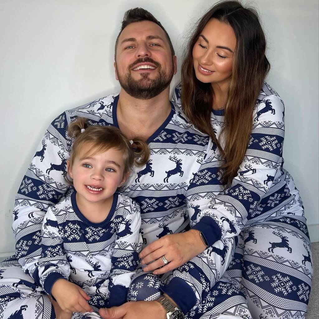Christmas Pyjamas Family Matching Navy, 1 of 10