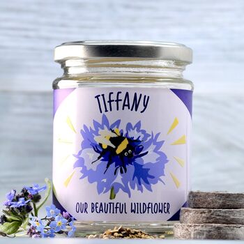 Personalised Happy Wildflower Jar Grow Kit, 6 of 7