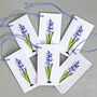 Gift Tags With Hyacinth Illustration, thumbnail 1 of 5