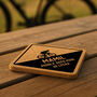 Square Cork Coaster 'Middle Aged Man In Lycra' | Homeware | Tableware | Cycling | Cyclist | Bike Rider Gift, thumbnail 1 of 3