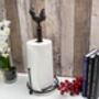 Brown Iron Cockerel Kitchen Roll Holder Metal Stand, thumbnail 10 of 10
