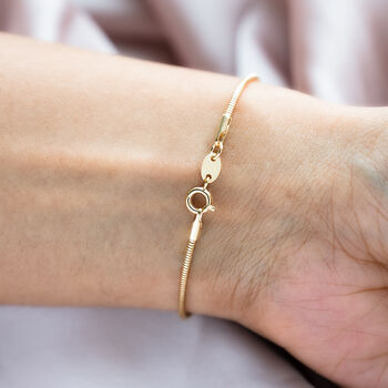 Gold Snake Bracelet, 4 of 9