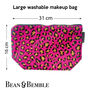 Cotton Tiger And Leopard Print Travel Bags Gift Set, thumbnail 11 of 12