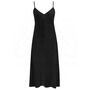 100% Cotton Black Slip Vintage 1940s Style, thumbnail 1 of 2