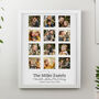 Personalised Family Multi Photo Frame Collage Gift, thumbnail 3 of 12
