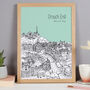 Personalised Crouch End Print, thumbnail 8 of 10