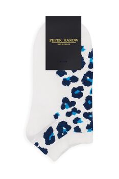 Leopard White And Pink Women's Trainer Socks Bundle, 5 of 7