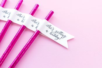 Fun Hen Party Straws, Pop The Bubbly, 4 of 6