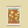 Personalised February Birth Flower Print, thumbnail 1 of 3