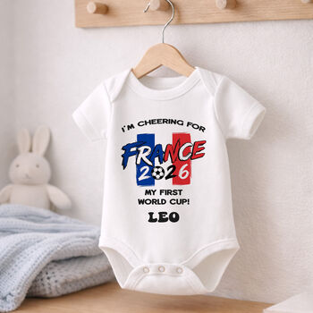 Personalised My First World Cup 2026 Football T Shirt, 6 of 11