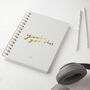 You've Got This Hardback Personalised Notebook, thumbnail 2 of 8