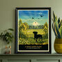 Dachshund In A Summer Park. Limited Edition Dog Print, thumbnail 1 of 8