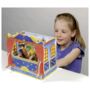 Personalised Wooden Finger Puppet Theatre And Puppets, thumbnail 3 of 12