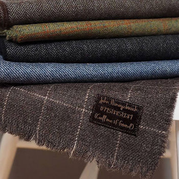 Personalised Lambswool Message Scarf, 3 of 12