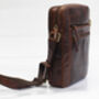 Men's Leather iPad Cossbody Flight Bag, thumbnail 6 of 10