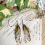 Magical Faerie Wing Earrings, thumbnail 1 of 2