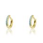 Reddy Sterling Silver Or Gold/Rose Gold Plated Huggies, thumbnail 2 of 12