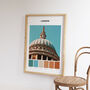 St Pauls, London, Colour Palette Print, thumbnail 1 of 3