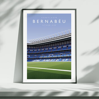 Real Madrid Santiago Bernabéu Stadium Poster, 3 of 7