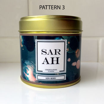 Personalised Candle In A Can, 6 of 8