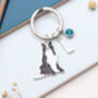 Personalised Border Collie Keyring, thumbnail 3 of 11