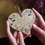 Oak Wood Friendship Heart Token Wall Hanging, thumbnail 3 of 6