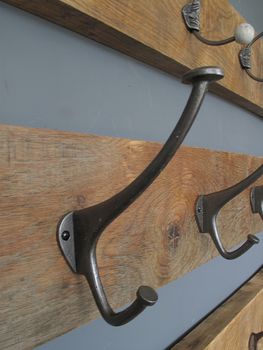 Reclaimed Antique Oak Coat Rack By Seagirl and Magpie ...